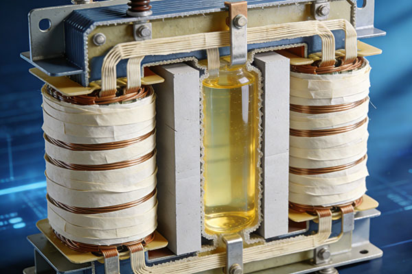 Clasificación y características de materiales aislantes para transformadores sumergidos en aceite.